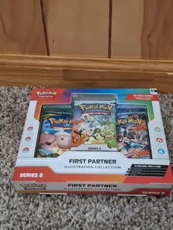 Pokemon TCG: First Partner Illustration Collection Series 2 Box Brand New Sealed - Image 5
