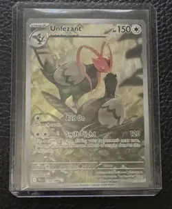 Unfezant 150/086 Holo Illustration Rare Black Bolt Pokemon Near Mint - Image 1