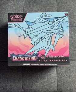 Pokemon TCG Chaos Rising Pokemon Center ETB Sealed & New - Image 1