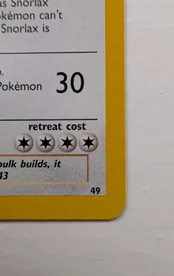 Snorlax 49 Black Star Promo - Pokemon TCG - NM - Wizards WOTC 2002 - Image 4