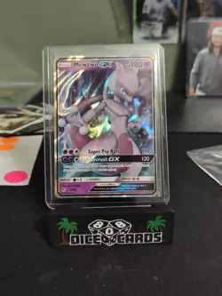 Pokemon TCG Mewtwo GX Hidden Fates 31/68 Holo Ultra Rare - Image 1