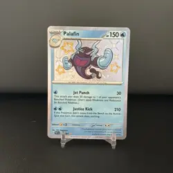 Palafin 124/091 Shiny Rare Paldean Fates Pokemon Near Mint - Image 1