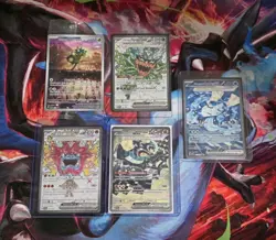 Pokemon TCG Mask Ogerpon lot of 5 - Image 1