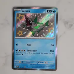 The Pokemon Company Pokemon TCG Veluza 125/091 Paldean Fates Holo Shiny Rare - Image 1
