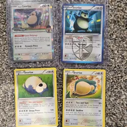Pokemon TCG Snorlax Lot of 4 Holo/Non. All NM - Image 1