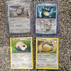 Pokemon TCG Snorlax Lot of 4 Holo/Non. All NM - Image 2