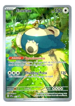 Snorlax SVP 051 - Pokemon TCG 151 ETB Promo - Image 1