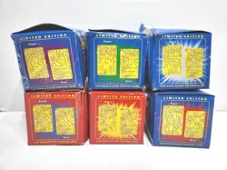 6 Limited Edition Pokemon 23K Gold Plated Burger King Cards 3 Are Still Sealed - Image 4