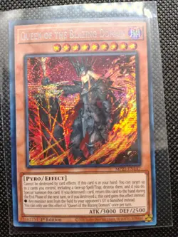 Yu-Gi-Oh TCG, Queen of the Blazing Domain MP-25- EN147 NM - Image 1