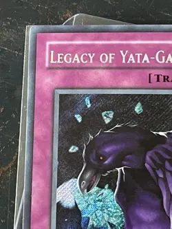 Yugioh Legacy of Yata-Garasu PP01-EN009 Secret Rare Unlimited NM *FOIL ERROR* - Image 3