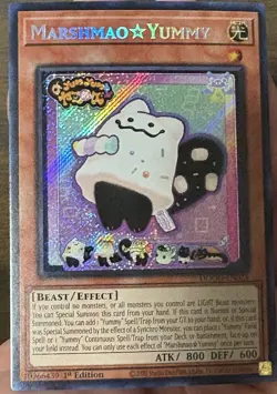 Marshmao Yummy DOOD-EN024 1st Edition Secret Rare Yu-Gi-Oh Tcg NM/MINT - Image 2