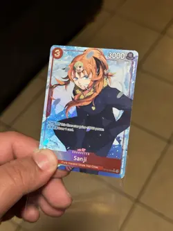 One Piece CCG Sanji Alternate Art OP10-005 SR Royal Blood - Image 1