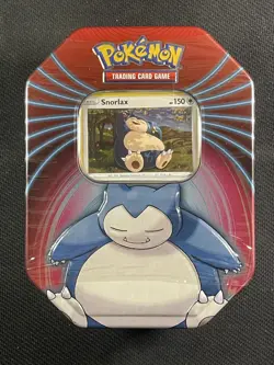 Pokemon Cards Snorlax Knockout Tin Sealed Evolving Skies Fusion Strike Brilliant - Image 1