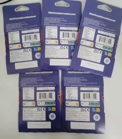 Lot Of 5 One Piece TCG: The Azure Sea's Seven Sleeved Booster OP-14 English - Image 2