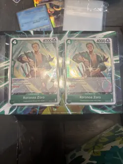 One Piece CCG Roronoa Zoro PRB02-006 Rare - English - Image 1