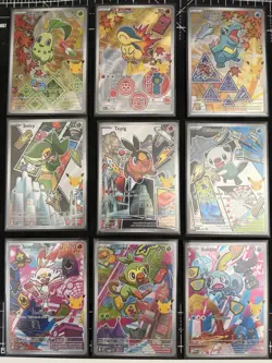 Pokemon TCG First Partner Illustration Collection Series 2 Full Set Of 9 NM - Image 1
