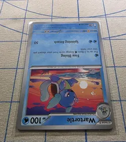Wartortle 008/165 Sv: Scarlet & Violet 151 Regular - Pokemon Card - Image 4