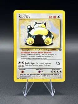 NM Snorlax Jungle Unlimited Non Holo 27/64 Pokemon Card - Image 1