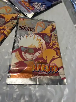 1x Naruto Coils of the Snake Booster Pack CCG Card One 1 Booster pack total New - Image 2