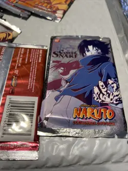 1x Naruto Coils of the Snake Booster Pack CCG Card One 1 Booster pack total New - Image 5