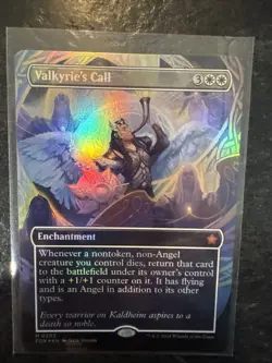 Valkyrie's Call (Borderless) Foundations Foil - Image 1