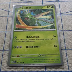 Scyther 123/165 Sv: Scarlet & Violet 151 Regular - Pokemon Card - Image 2