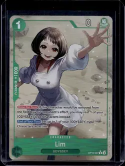 One Piece Card Game TCG Lim OP10-037 R Alt Art M/NM Condition - Image 1