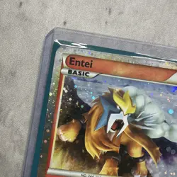 Pokemon Card Entei HGSS Promo 20HGS 5520 Holo HP - Image 3