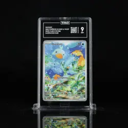 2025 POKEMON WHT EN-WHITE FLARE ILLUSTRATION RARE #109 DUCKLETT TAG 9 - Image 1