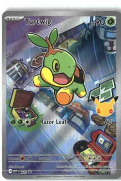 Turtwig 040 Holo Promo ME: Mega Evolution Promo Pokemon Holo Near Mint - Image 1
