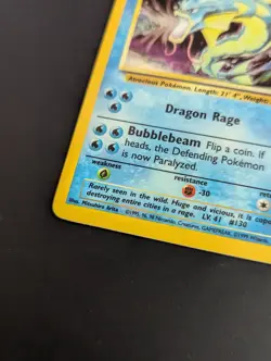 Gyarados 6/102 Holo Rare Base Set WOTC Pokemon Card LP - Image 5