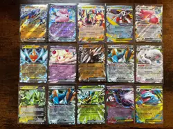 Pokemon TCG - Double Rare ex cards (lot of 15) Near Mint/Pack Fresh - Image 1
