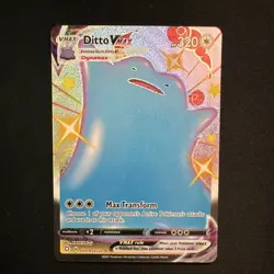 Pokemon TCG 2021 Ditto VMAX SV119/SV122 Shining Fates Shiny Vault FA Holo - Image 1