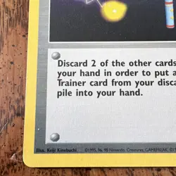 Pokemon TCG Wizards of the Coast Item Finder Base Set 74/102 Rare LP - Image 5