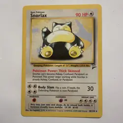 Pokemon Snorlax Base Set 2 Card 30/130 Pokemon TCG 0034 - Image 1