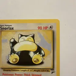 Pokemon Snorlax Base Set 2 Card 30/130 Pokemon TCG 0034 - Image 4