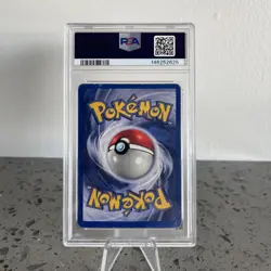 Pokemon TCG Raichu Holo 14/102 from Base Set RARE SHADOWLESS in a PSA 3 - Image 2