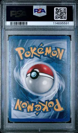 1999 POKEMON BASE SET SHADOWLESS #7/102 HITMONCHAN HOLO RARE PSA 3 - Image 2
