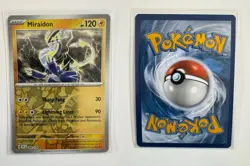 MIRAIDON 080/198 SCARLET & VIOLET RARE POKEMON REVERSE HOLO NM/M KOUKI SAITOU - Image 3