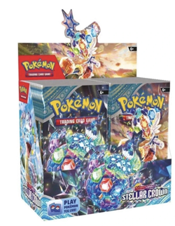 Pokemon TCG Stellar Crown Booster Box Factory Sealed Brand New 36 Packs/ - Image 1