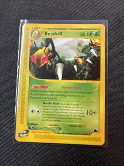 Pokemon TCG Beedrill Skyridge 5/144 Rare Non-Holo. - Image 1