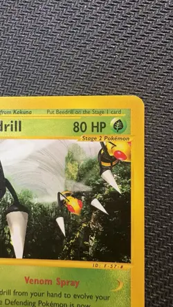 Pokemon TCG Beedrill Skyridge 5/144 Rare Non-Holo. - Image 3