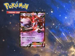 Pokemon TCG Mewtwo EX 62/162 Breakthrough Holo - Image 1