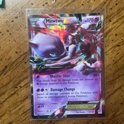 Pokemon Mewtwo EX 62/162 Breakthrough Holo NM - Image 1