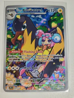 Iono's Kilowattrel 163/159 Illustration Rare Journey Together Pokemon Near Mint - Image 3