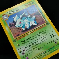 Pokemon TCG - Nidorina 40/64 Jungle Uncommon 1st Edition WOTC 1999 - NM - Image 1