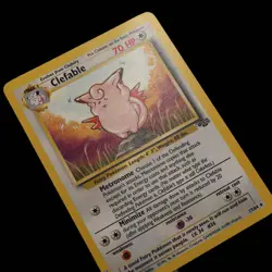 Pokemon TCG - Clefable 17/64 Jungle Rare Unltd WOTC 1999 - Image 1