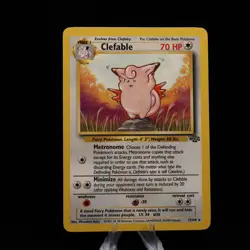 Pokemon TCG - Clefable 17/64 Jungle Rare Unltd WOTC 1999 - Image 2