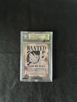 One Piece TCG - Luffy Wanted SP OP13-118 - Japanese - BGS 10 - Fast Shipping 🚚 - Image 1