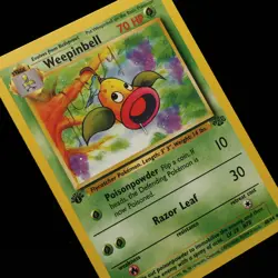 Pokemon TCG - Weepinbell 48/64 Jungle Uncommon 1st Edition WOTC 1999 - EXC - Image 1